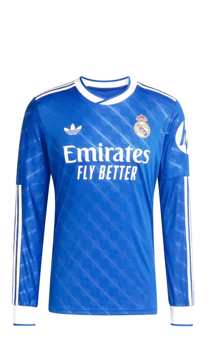 Real Madrid 2025/26 adidas Originals Third Shirt – Long Sleeve