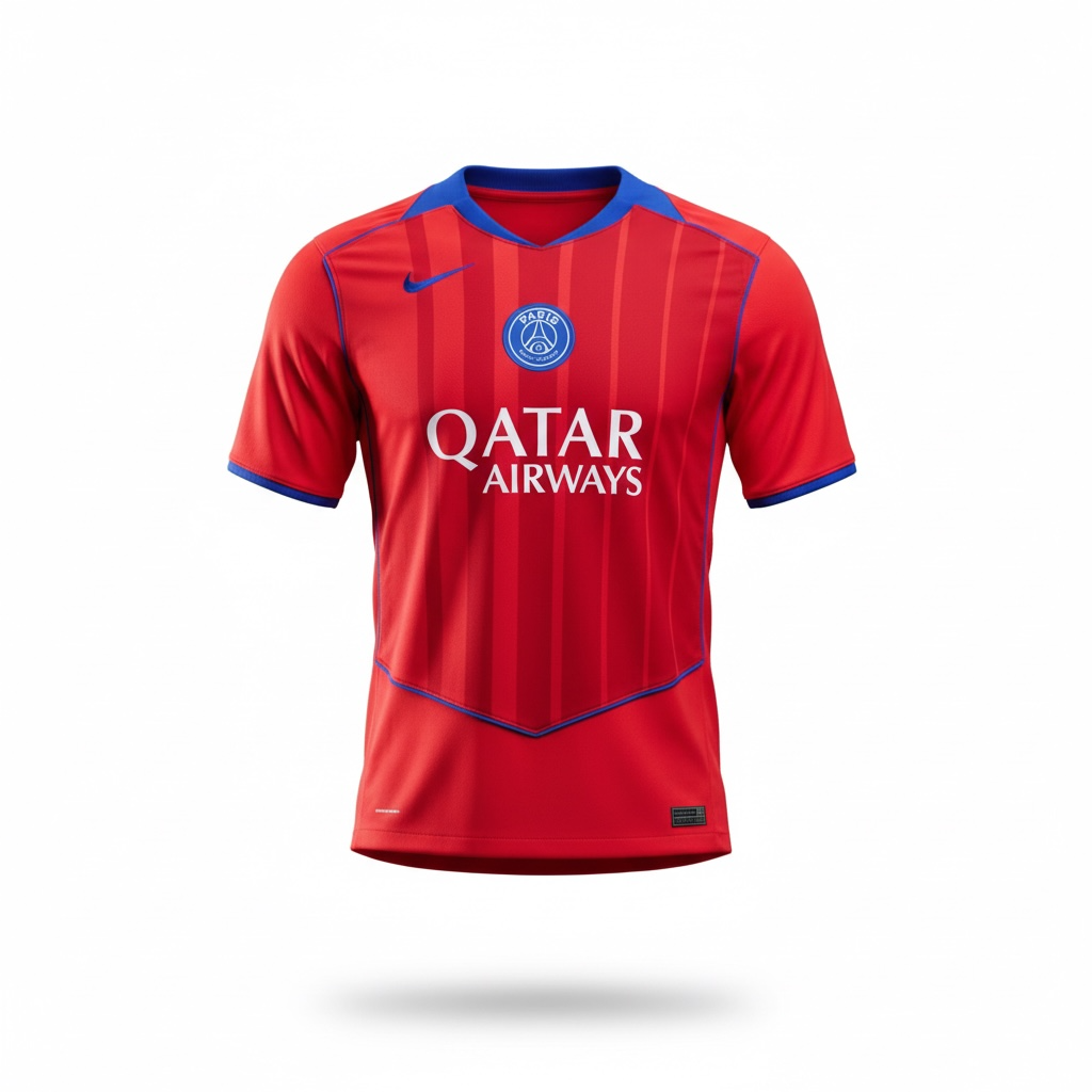 Paris Saint-Germain (PSG) 2025/26 Away Shirt – Short Sleeve