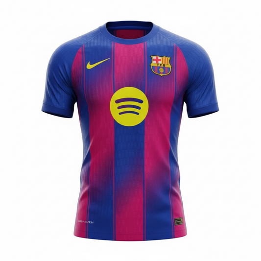 FC Barcelona 2025/26 Home Shirt – Short Sleeve